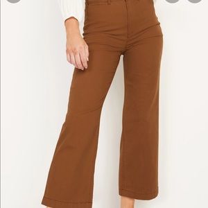 Old Navy extra high waist wide leg pants: size 8